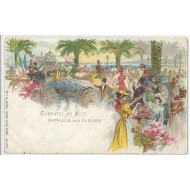 Nice - Bataille de Fleurs 1900